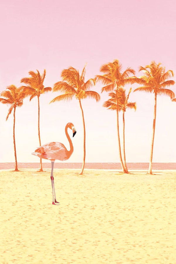 Eijffinger Wallpower Junior 364146 Flamingo Beach