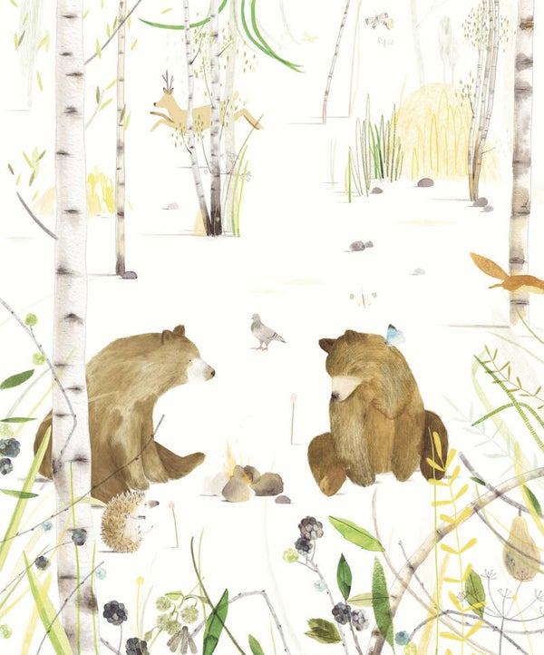 Eijffinger Wallpower Junior 364162 Chitchatting Bears