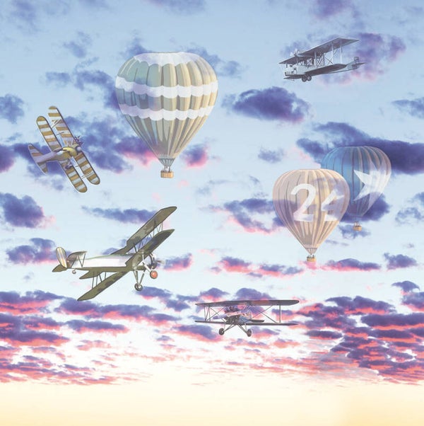 Eijffinger Wallpower Junior 364167 Fly in the Sunset SKy