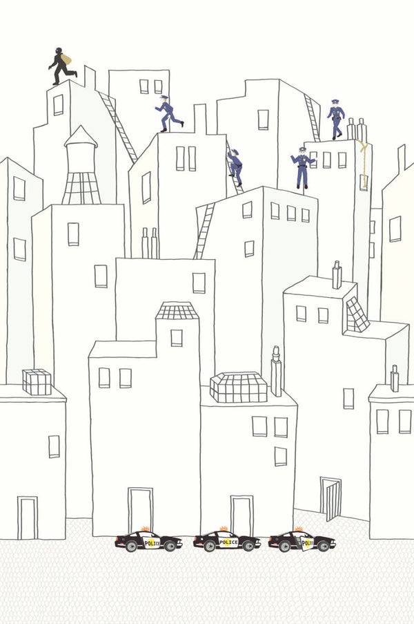 Eijffinger Wallpower Junior 364172 Cops in the City