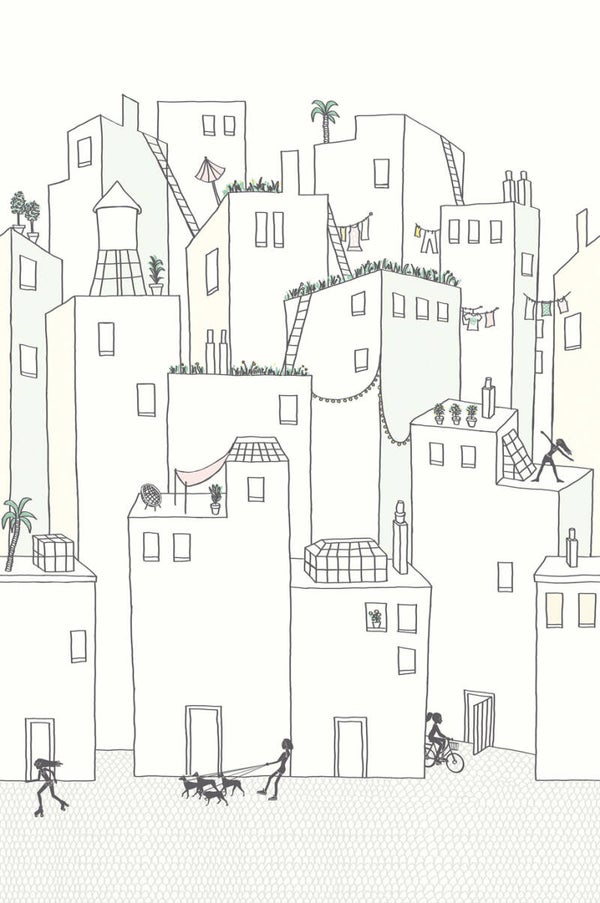 Eijffinger Wallpower Junior 364174 Girls in the City