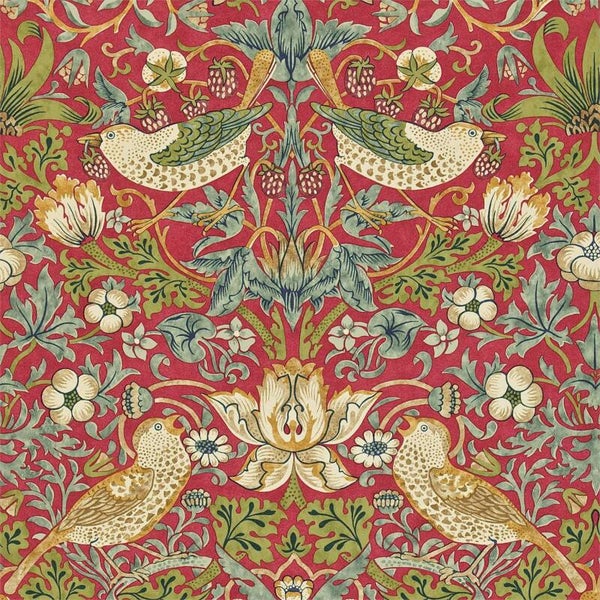 Morris & Co Wallpaper Compilation 1 Strawberry Thief 216848