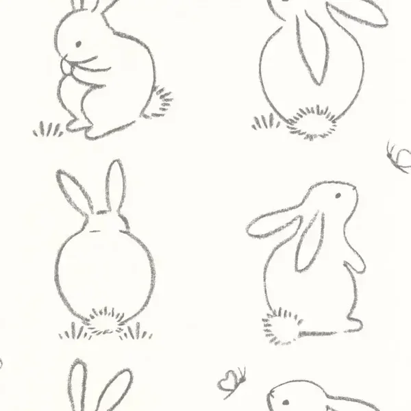 Casadeco Once Upon A Time Funny Bunny OUAT 8838 90 50