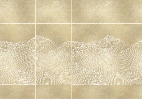 Coordonné Random Metallics l Waves Extra Gold 6900500