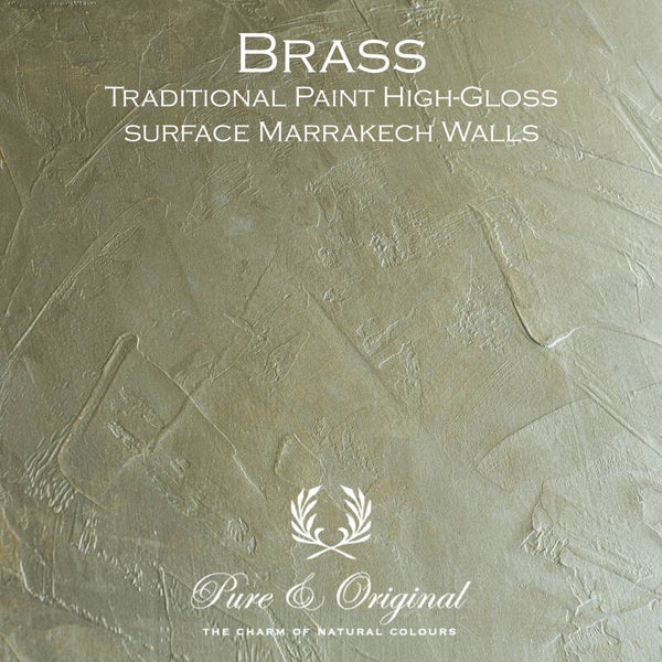 Pure & Original Traditional Paint High Gloss Elements Brass
