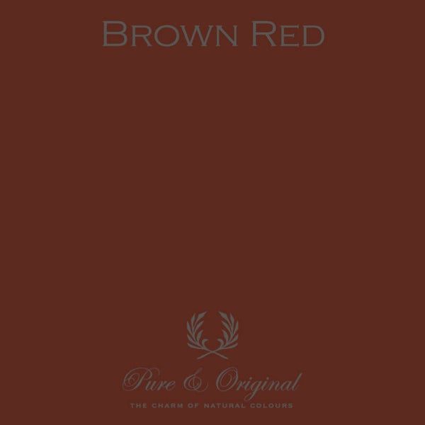 Pure & Original  Wallprim Pro  Brown Red