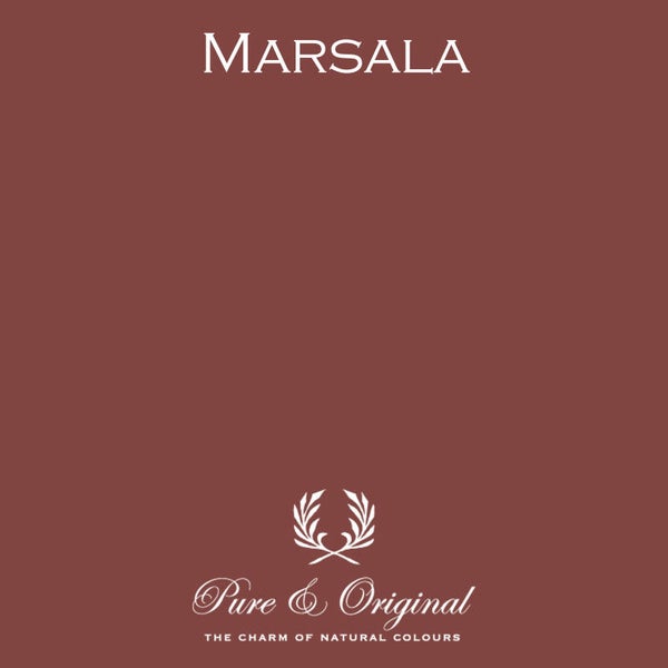 Pure & Original  Wallprim Pro  Marsala