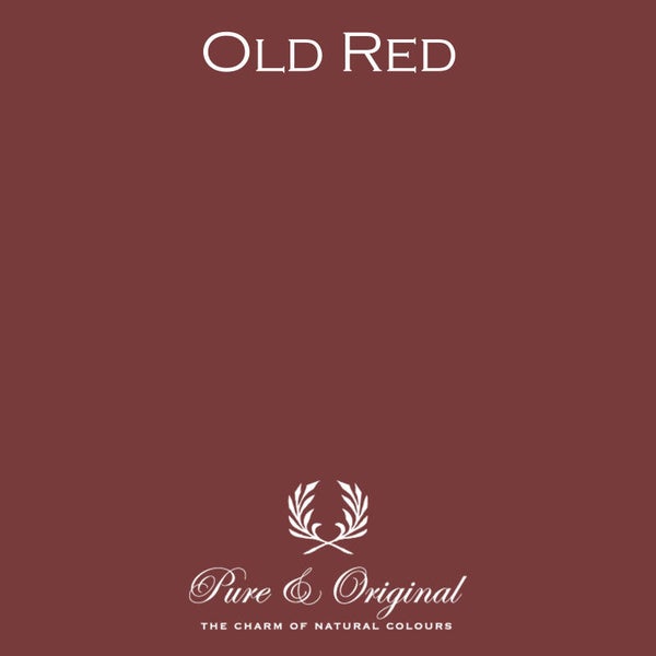 Pure & Original  Wallprim Pro  Old Red