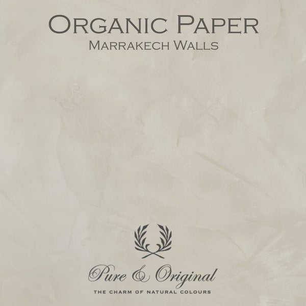 Pure & Original Marrakech Walls Beton of Tadelakt look  Organic Paper