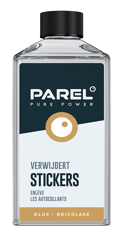 Parel Pure Power Verwijdert Stickers