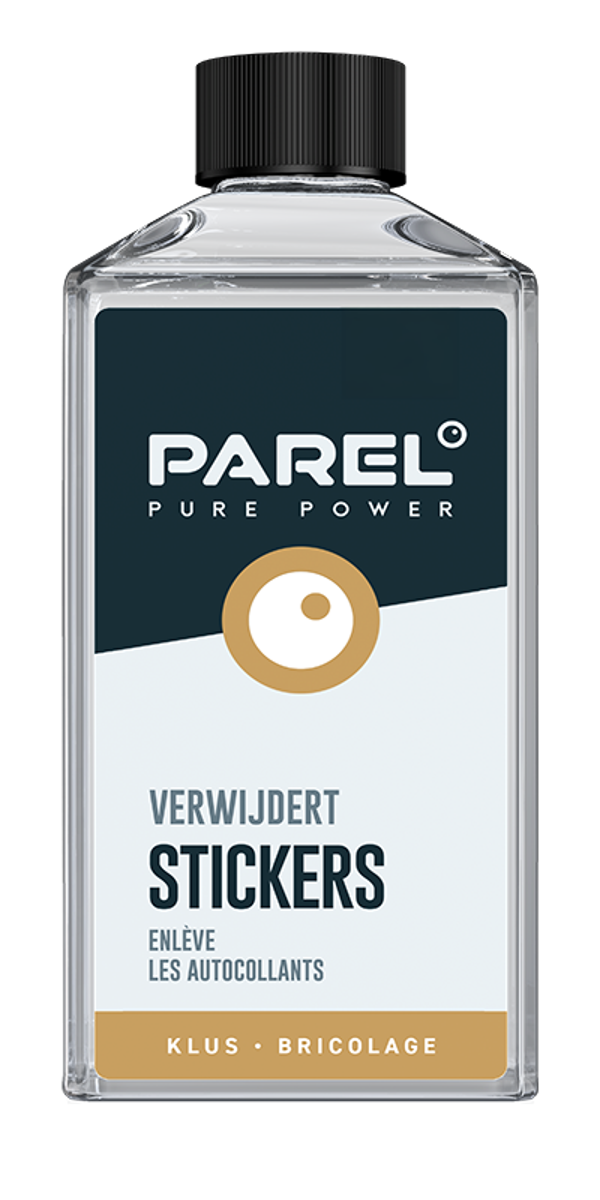 Parel Pure Power Verwijdert Stickers