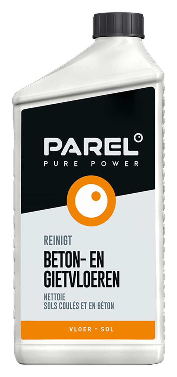 Parel Pure Power Reinigt Beton- en gietvloeren