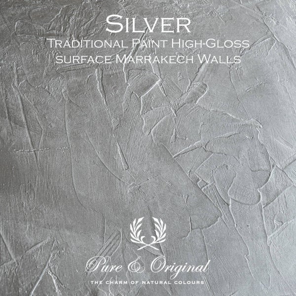 Pure & Original Traditional Paint High Gloss Elements Silver