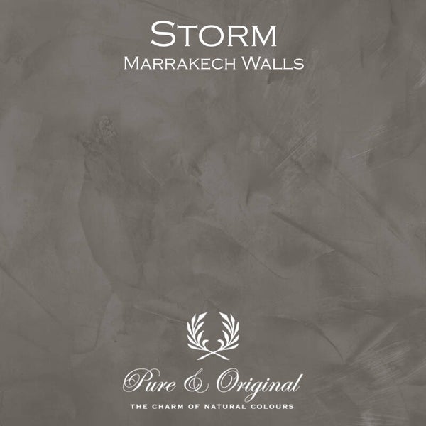 Pure & Original Marrakech Walls Beton of Tadelakt look  Storm