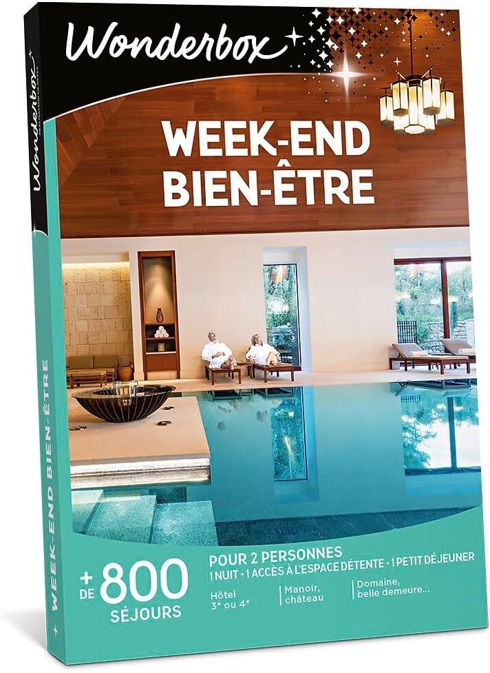 Wonderbox Week-end Bien-être pour 2 personnes