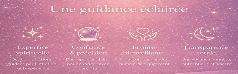 Voyance sérieuse et guidance spirituelle avec écoute bienveillante