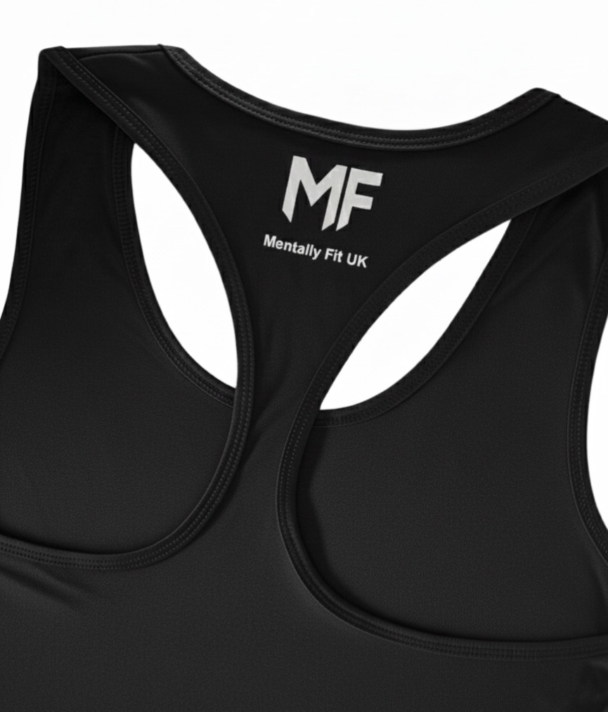 Mentallyfit Womens Black Vests