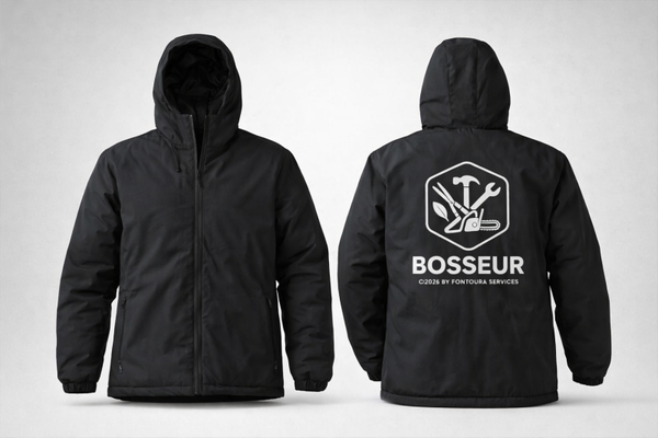 Veste BOSSEUR – Chaude et résistante ❄️💪