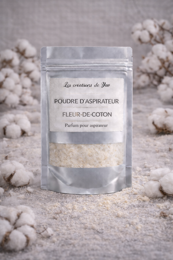 POUDRE ASPIRATEUR FLEUR DE COTON
