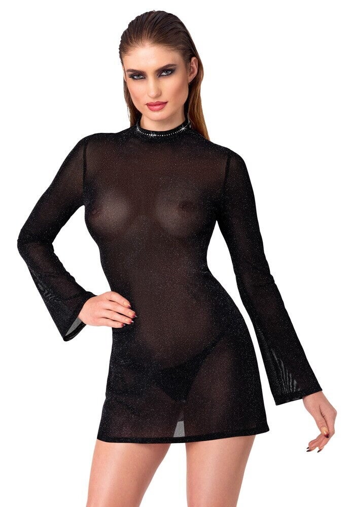 Ausgestelltes Minikleid