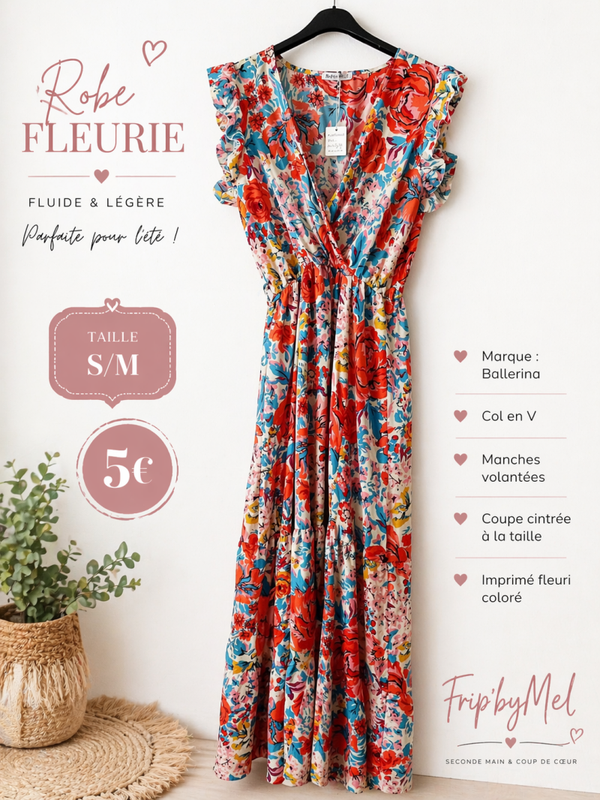 Robe fleurie Ballerina