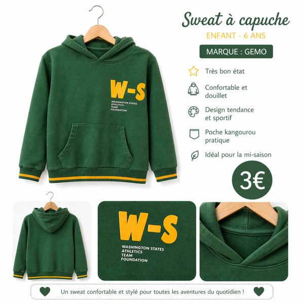 Sweat à capuche