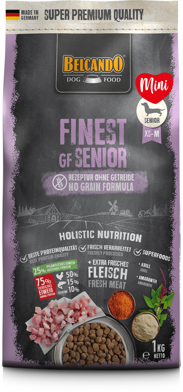 Belcando Finest GF Senior 1kg Hundefutter