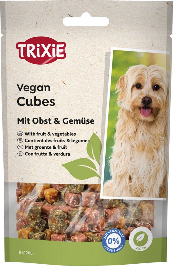 Trixie Vegan Cubes mit Obst und Gemüse 100g Hundeleckerli