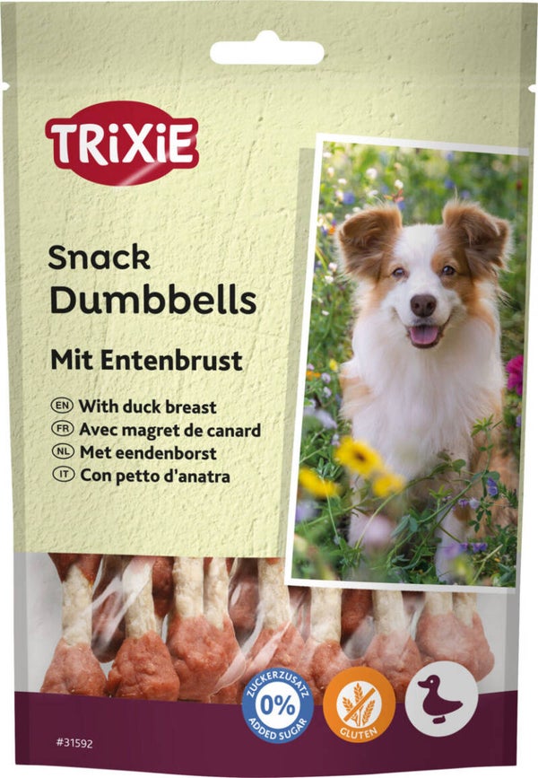 Trixie Dumbbells mit Entenbrust 80g Hundeleckerlie
