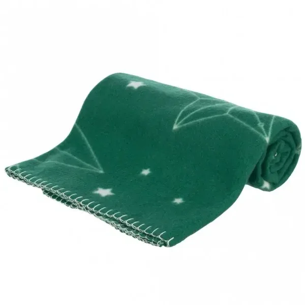 Trixie Xmas Fleecedecke Luciano grün 100 x 70 cm Weihnachten