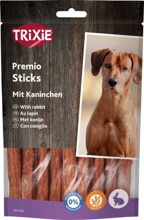 Trixie Premio Sticks mit Kaninchen 100g Hundeleckerli