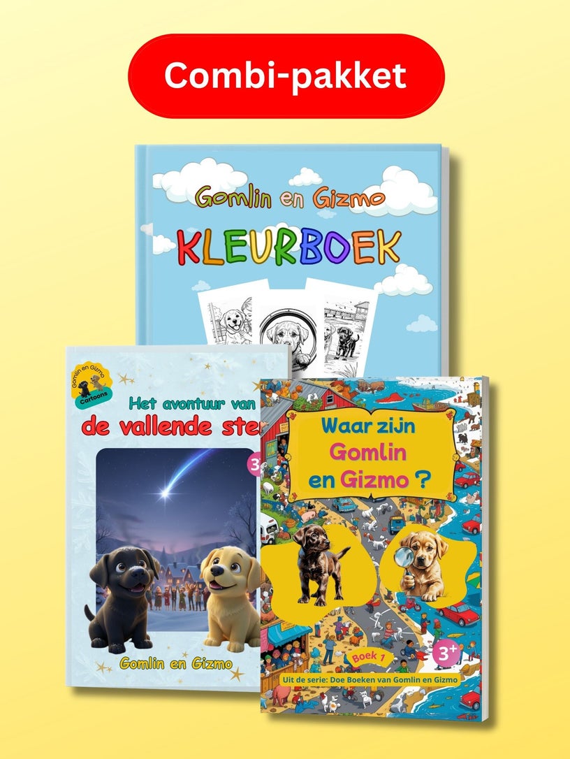 Gomlin en Gizmo combi voordeelpakket