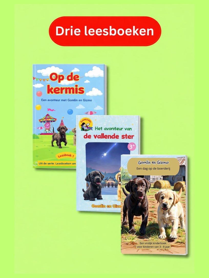 Gomlin en Gizmo leesboeken voordeelpakket