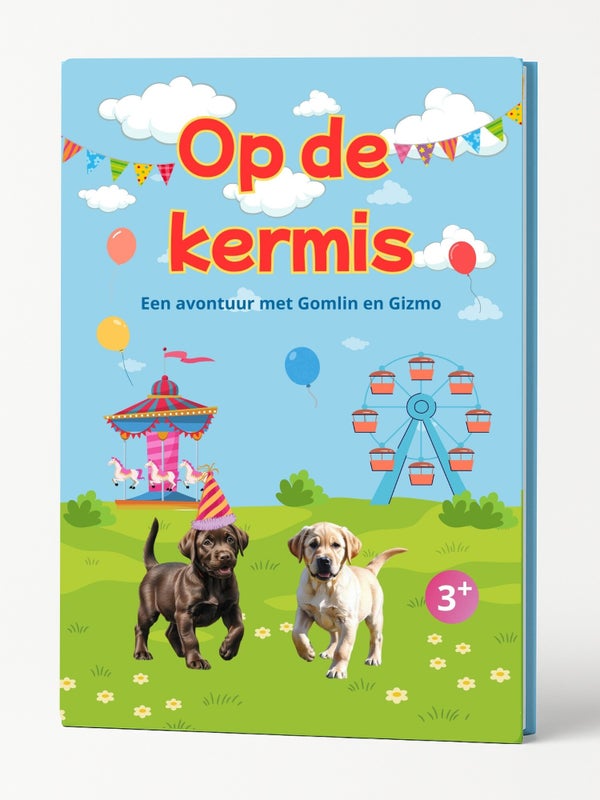Op de kermis leesboek Gomlin en Gizmo