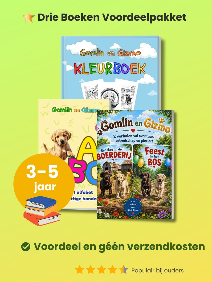 De drie boeken samen