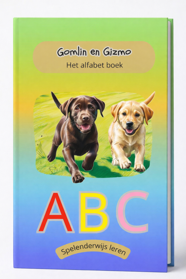 Het kleurboek en het zoekboek van Gomlin en Gizmo samen