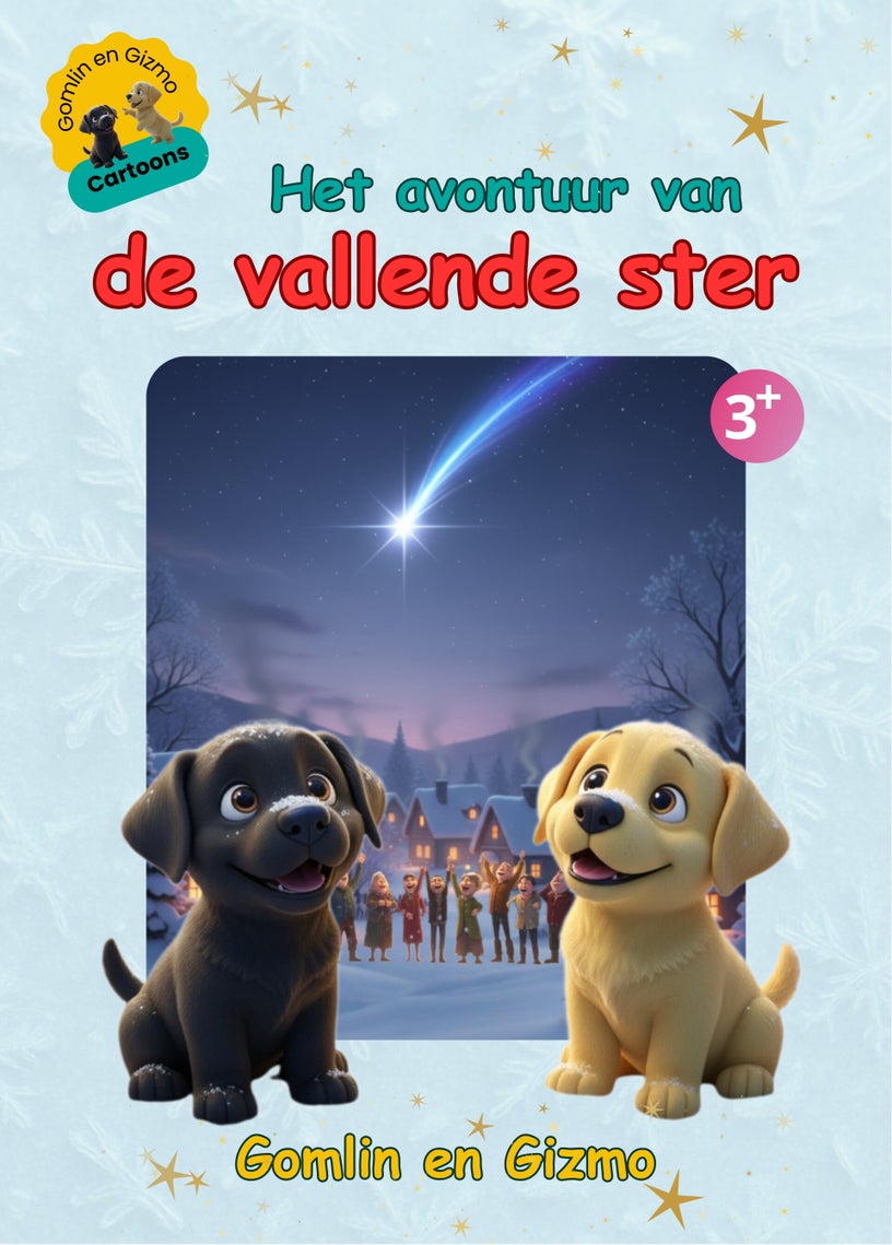 Boekcover Gomlin en Gizmo Het avontuur van de vallende ster