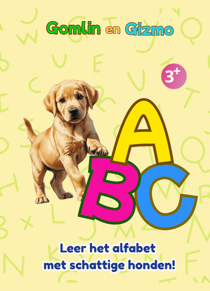 Het ABC Leerboek van Gomlin en Gizmo — voorkant