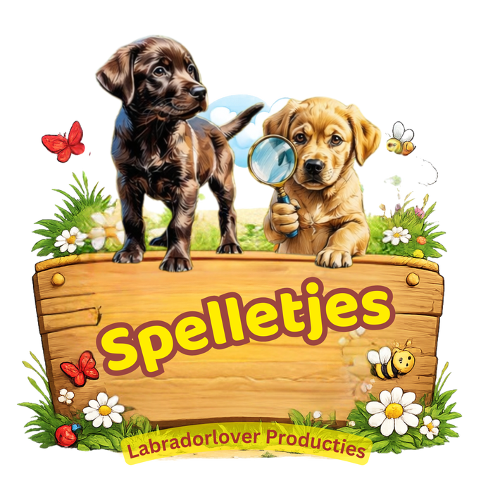 Gomlin en Gizmo bij het bord Spelletjes
