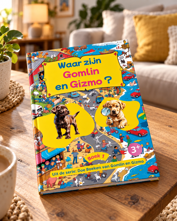 Zoekboek cadeau voor kind van 4 jaar