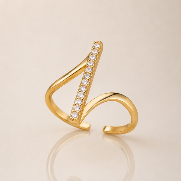 Ring "Linda" 18k vergoldet