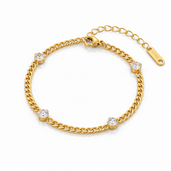 Armband "Jasmine" 18K vergoldet