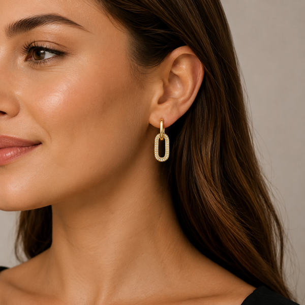 Ohrringe "Selena 18k vergoldet