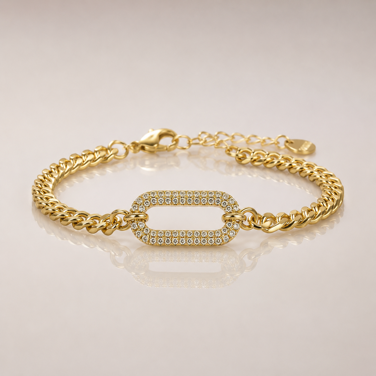 Armband "Selena“ 18k vergoldet