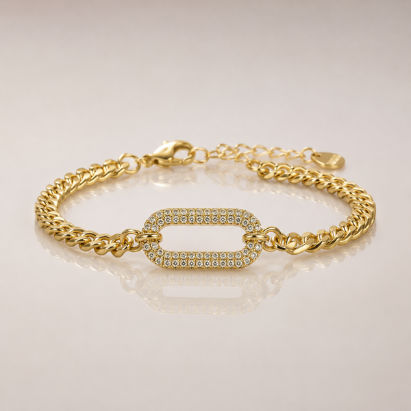 Armband "Selena“ 18k vergoldet