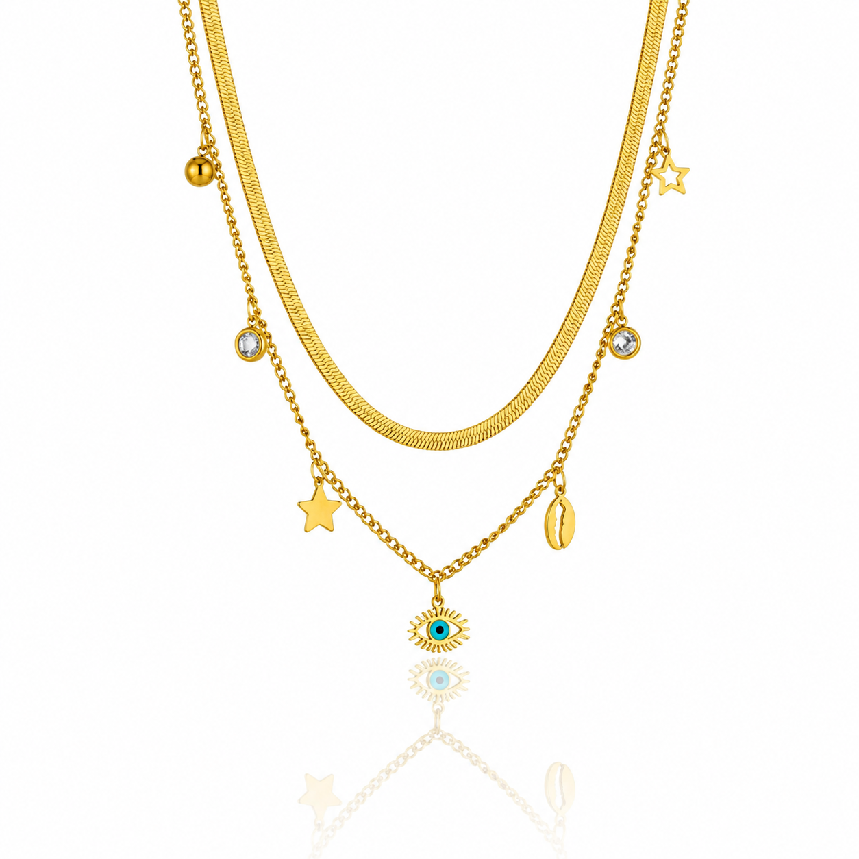 Halskette "Karma" Gold