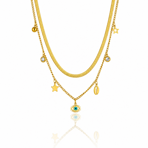 Halskette "Karma" Gold