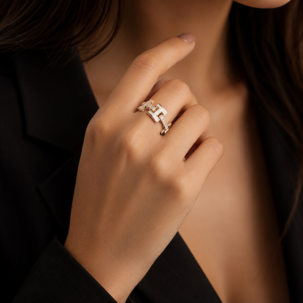 Ring "Lara“ vergoldet