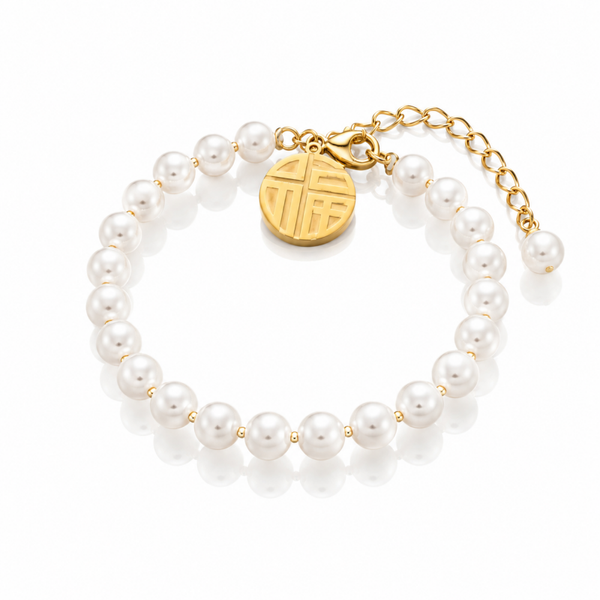 Armband „Perla" Gold