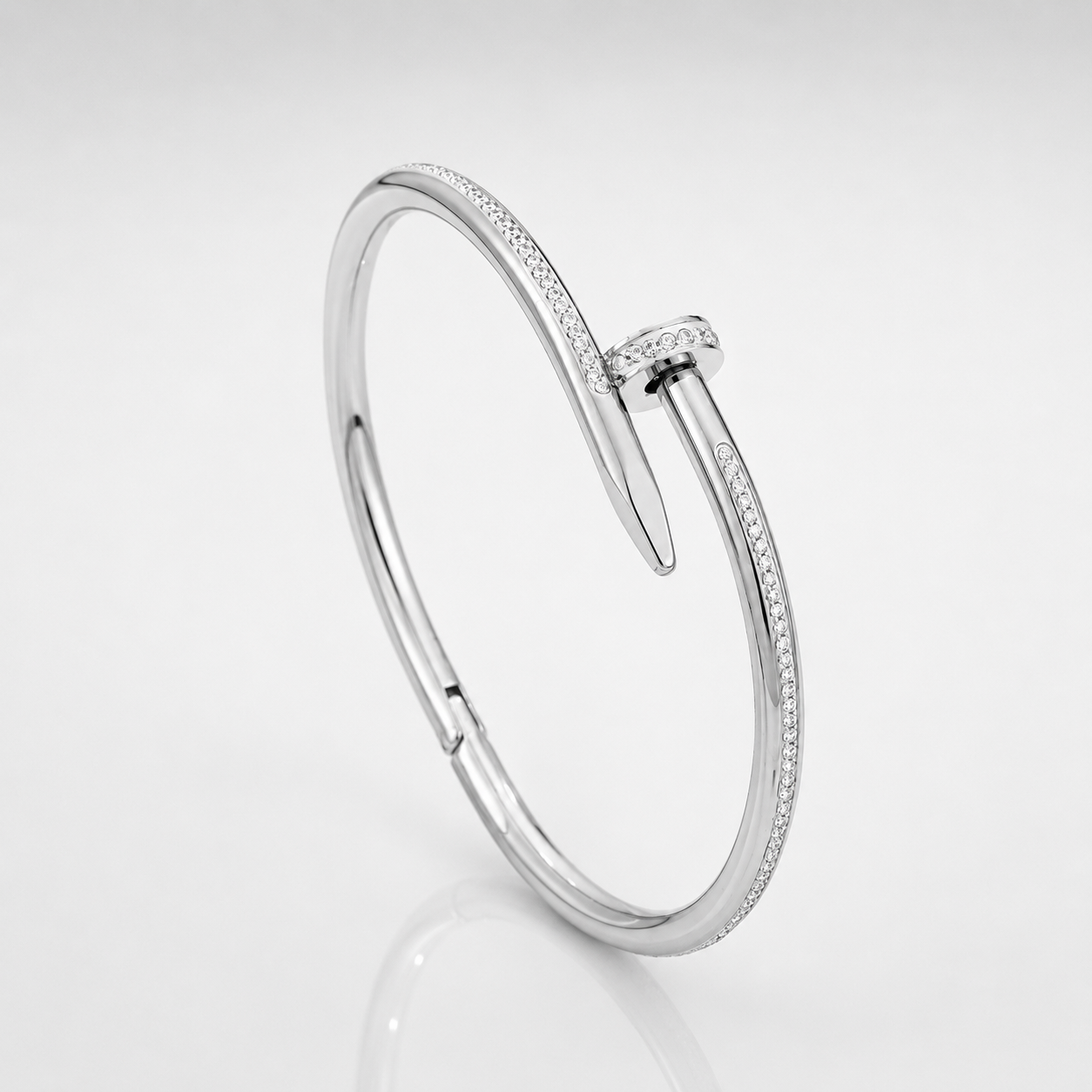 Armreif "Celine“ Silber Diamond